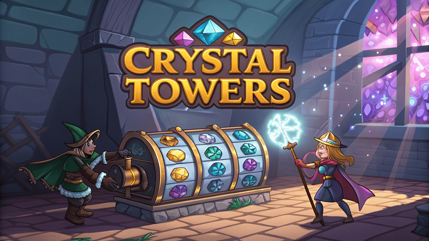 Crystal Towers Slot Gacor dari Big Time Gaming Sensasi Bermain dengan Peluang Menang Besar